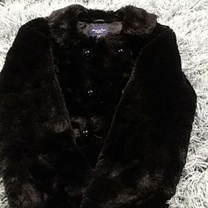Faux fur coat